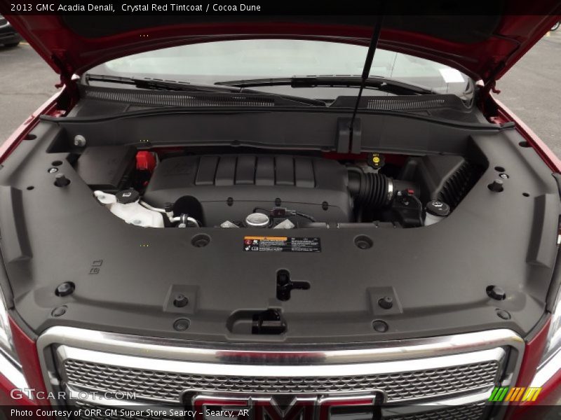 Crystal Red Tintcoat / Cocoa Dune 2013 GMC Acadia Denali