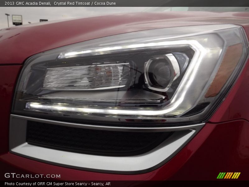 Crystal Red Tintcoat / Cocoa Dune 2013 GMC Acadia Denali
