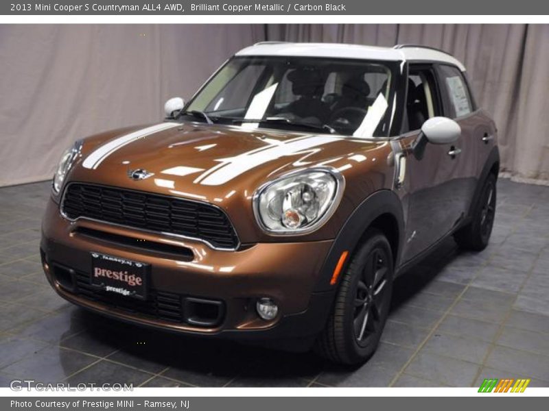 Brilliant Copper Metallic / Carbon Black 2013 Mini Cooper S Countryman ALL4 AWD