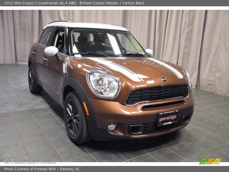 Brilliant Copper Metallic / Carbon Black 2013 Mini Cooper S Countryman ALL4 AWD