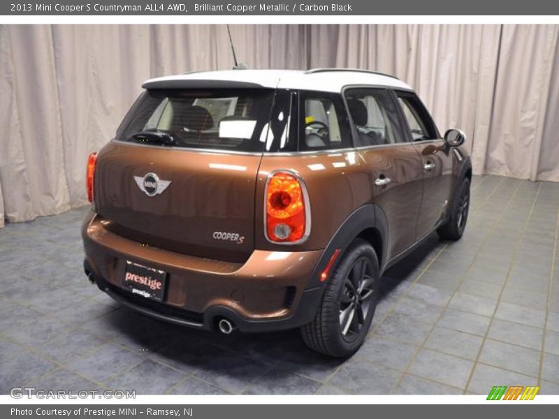 Brilliant Copper Metallic / Carbon Black 2013 Mini Cooper S Countryman ALL4 AWD