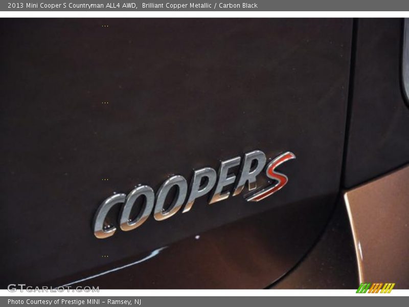 Brilliant Copper Metallic / Carbon Black 2013 Mini Cooper S Countryman ALL4 AWD