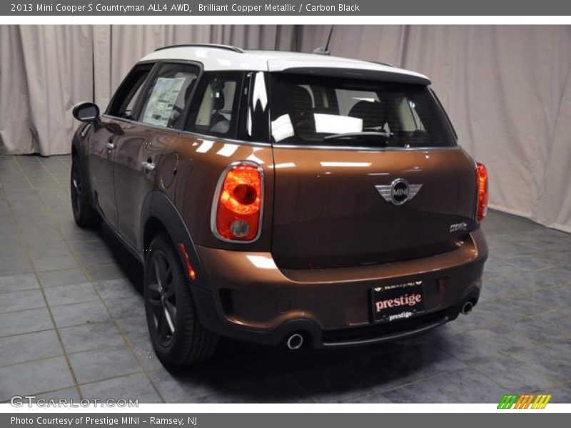 Brilliant Copper Metallic / Carbon Black 2013 Mini Cooper S Countryman ALL4 AWD