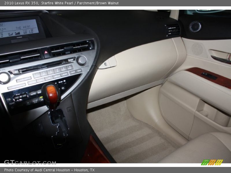 Starfire White Pearl / Parchment/Brown Walnut 2010 Lexus RX 350