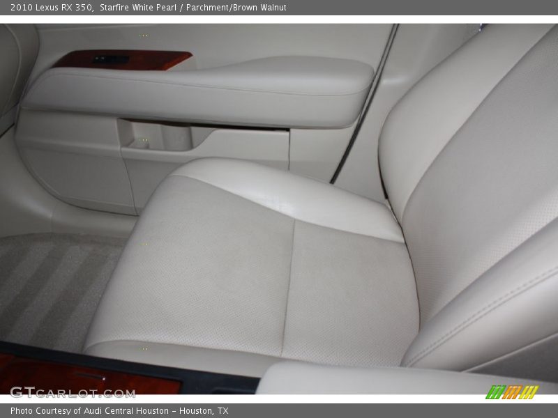 Starfire White Pearl / Parchment/Brown Walnut 2010 Lexus RX 350