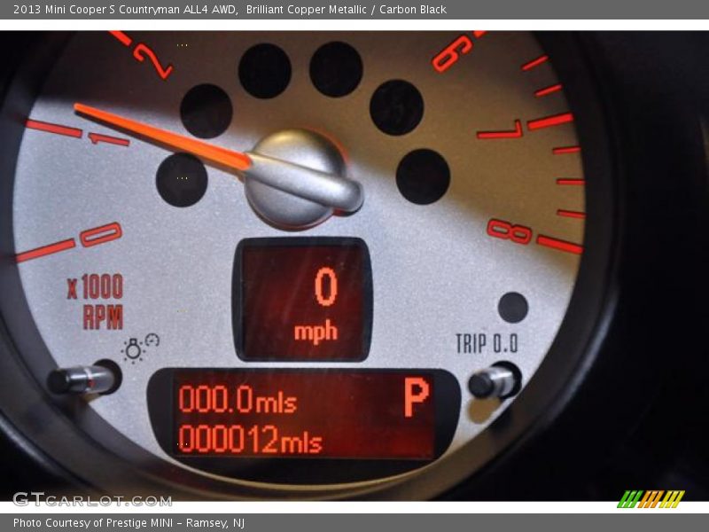 Brilliant Copper Metallic / Carbon Black 2013 Mini Cooper S Countryman ALL4 AWD