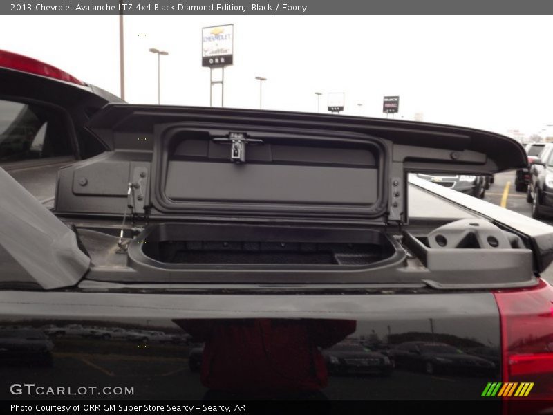 Black / Ebony 2013 Chevrolet Avalanche LTZ 4x4 Black Diamond Edition