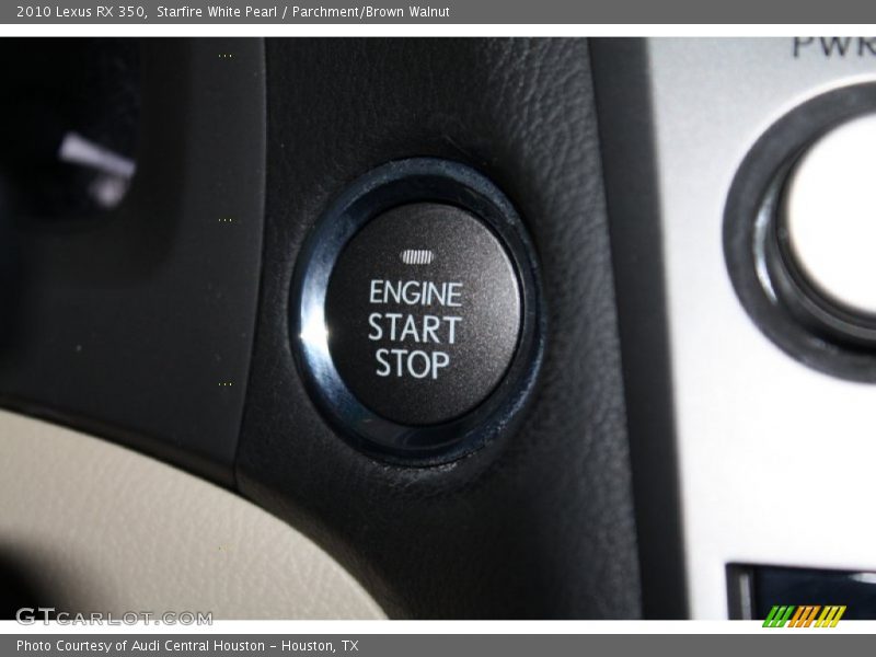 Starfire White Pearl / Parchment/Brown Walnut 2010 Lexus RX 350