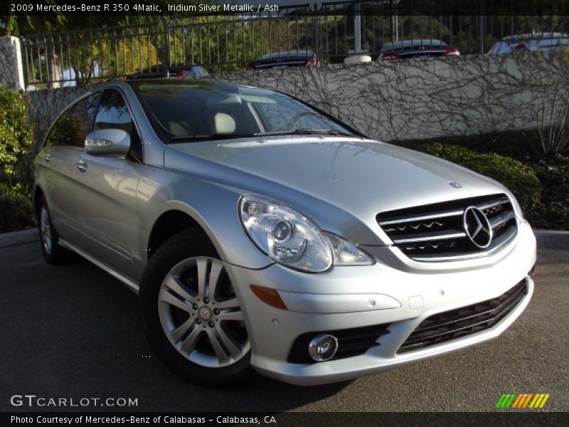 Iridium Silver Metallic / Ash 2009 Mercedes-Benz R 350 4Matic