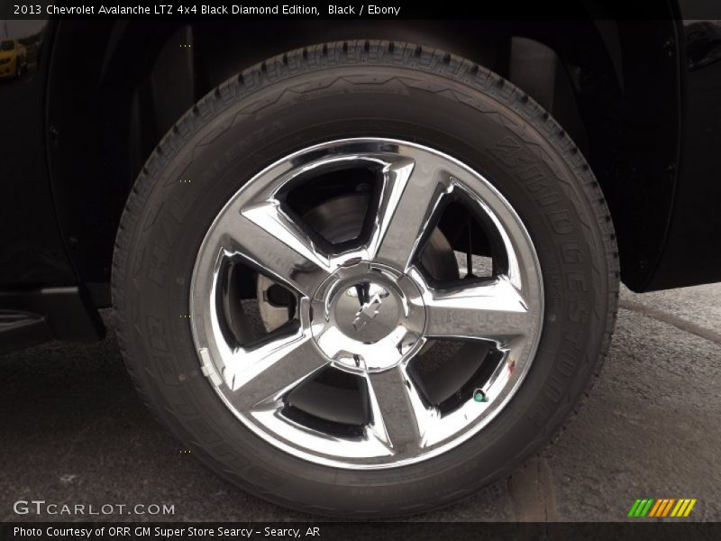  2013 Avalanche LTZ 4x4 Black Diamond Edition Wheel