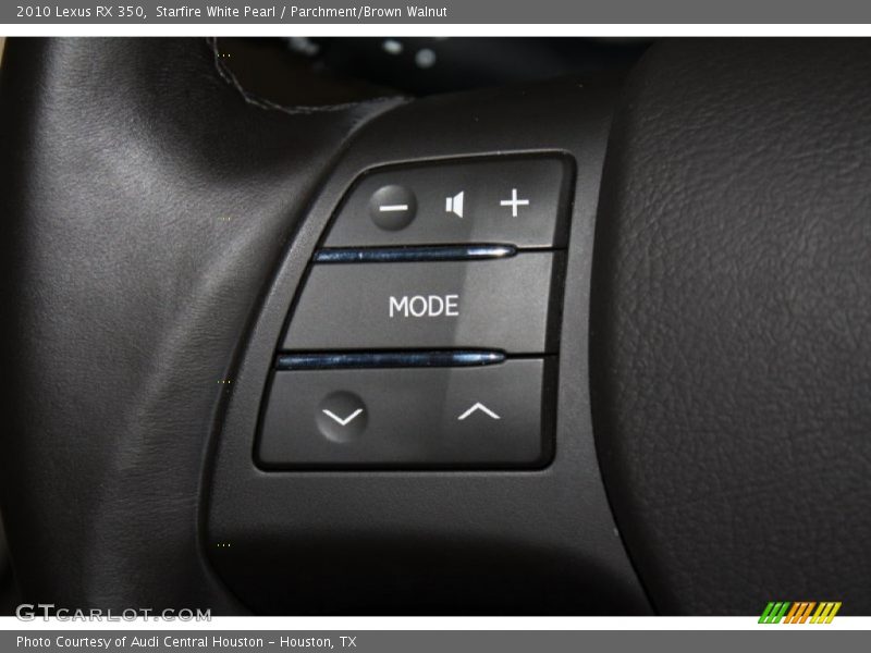 Starfire White Pearl / Parchment/Brown Walnut 2010 Lexus RX 350
