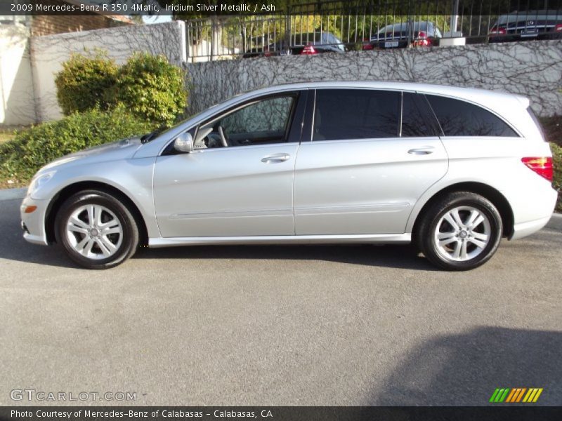 Iridium Silver Metallic / Ash 2009 Mercedes-Benz R 350 4Matic