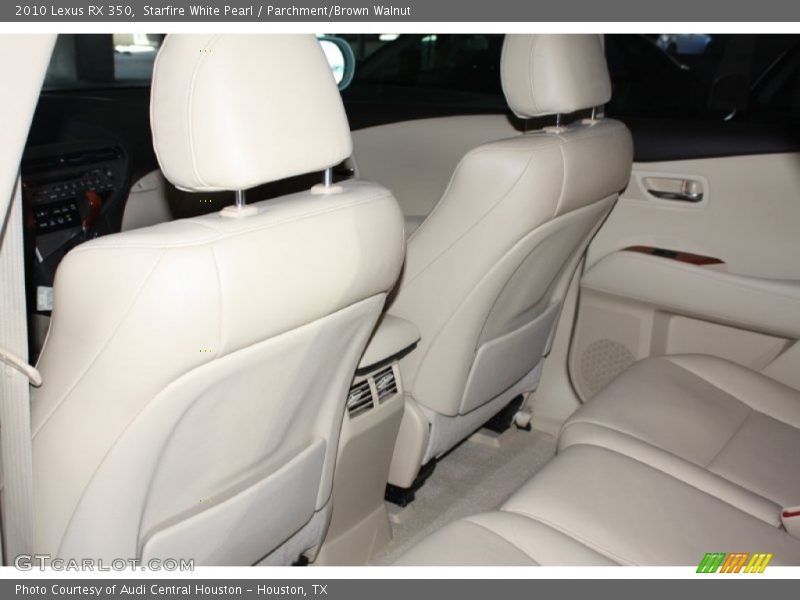 Starfire White Pearl / Parchment/Brown Walnut 2010 Lexus RX 350