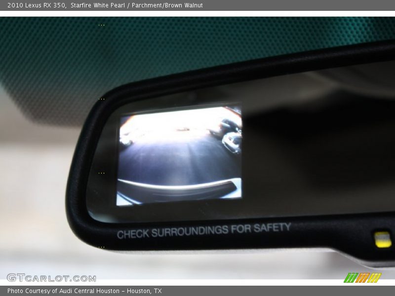 Starfire White Pearl / Parchment/Brown Walnut 2010 Lexus RX 350