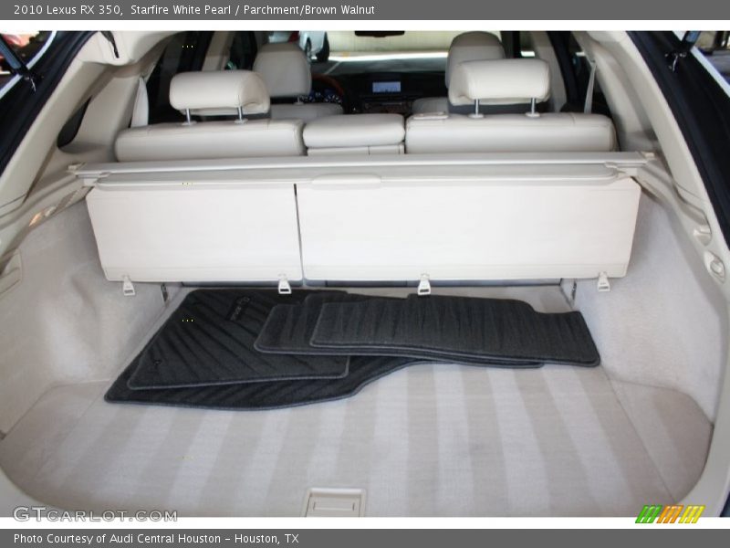 Starfire White Pearl / Parchment/Brown Walnut 2010 Lexus RX 350