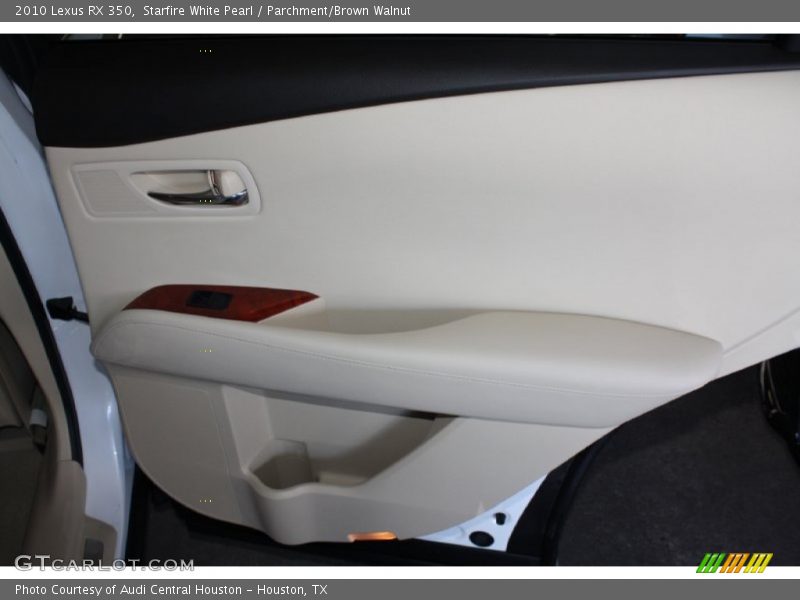 Starfire White Pearl / Parchment/Brown Walnut 2010 Lexus RX 350