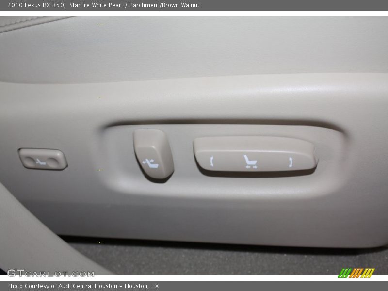 Starfire White Pearl / Parchment/Brown Walnut 2010 Lexus RX 350