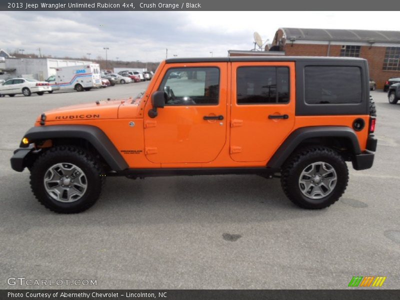  2013 Wrangler Unlimited Rubicon 4x4 Crush Orange
