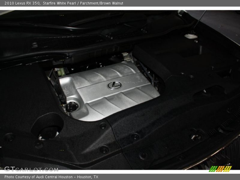Starfire White Pearl / Parchment/Brown Walnut 2010 Lexus RX 350