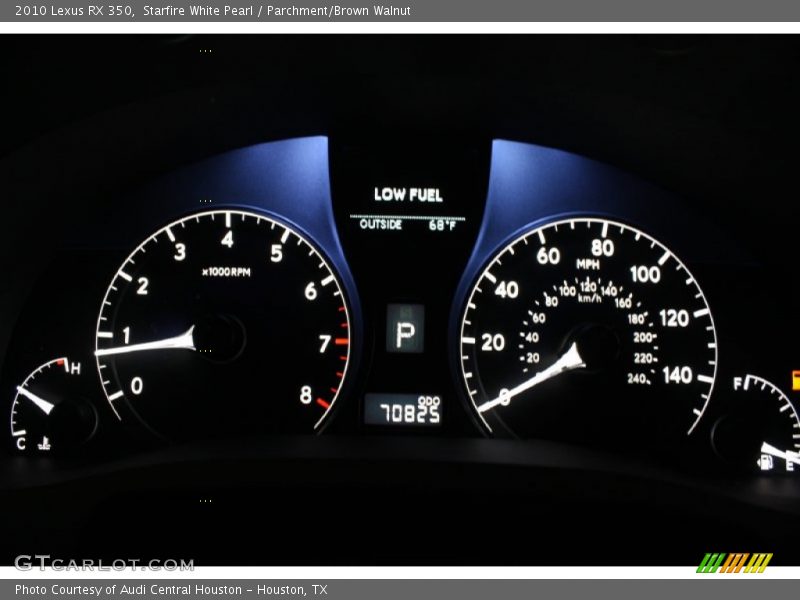 Starfire White Pearl / Parchment/Brown Walnut 2010 Lexus RX 350