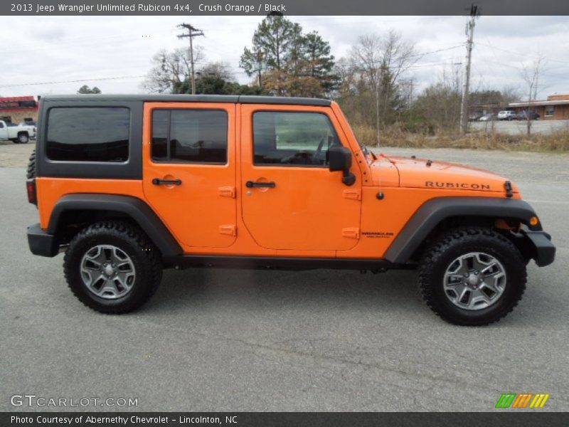  2013 Wrangler Unlimited Rubicon 4x4 Crush Orange