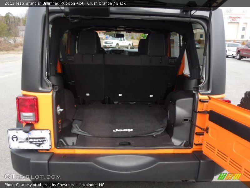 Crush Orange / Black 2013 Jeep Wrangler Unlimited Rubicon 4x4