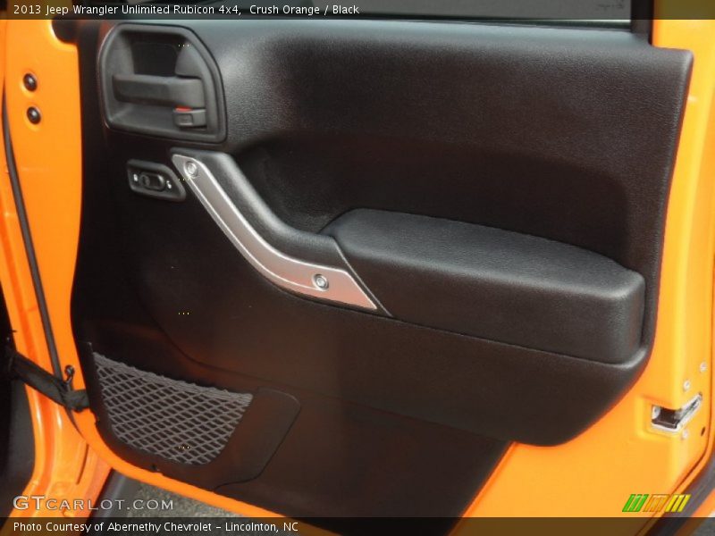 Crush Orange / Black 2013 Jeep Wrangler Unlimited Rubicon 4x4