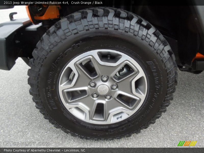  2013 Wrangler Unlimited Rubicon 4x4 Wheel