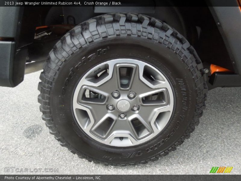  2013 Wrangler Unlimited Rubicon 4x4 Wheel