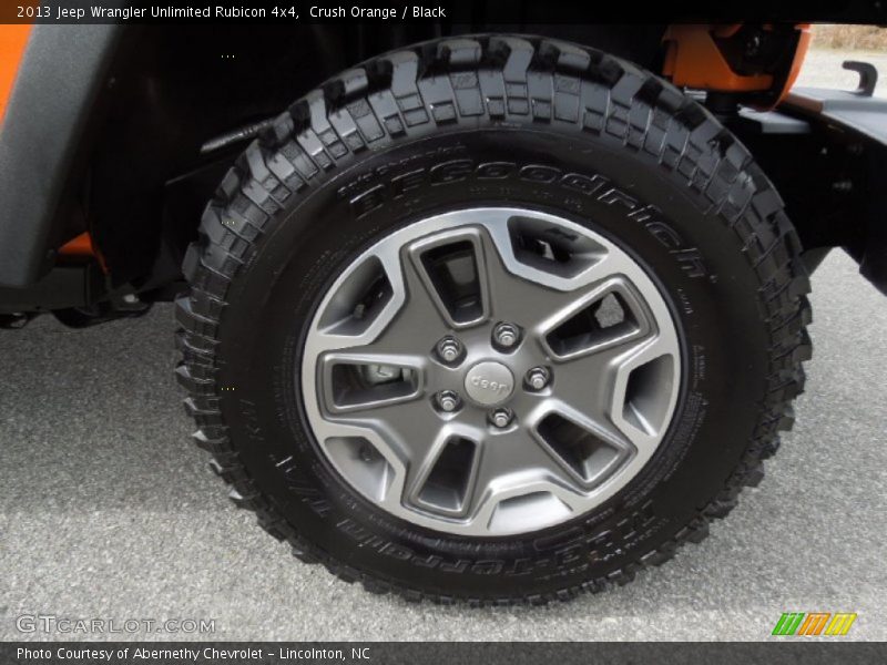  2013 Wrangler Unlimited Rubicon 4x4 Wheel