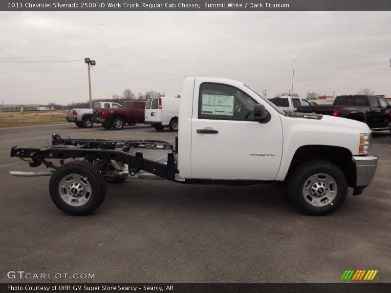  2013 Silverado 2500HD Work Truck Regular Cab Chassis Summit White