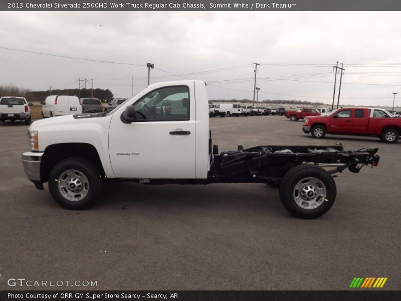  2013 Silverado 2500HD Work Truck Regular Cab Chassis Summit White
