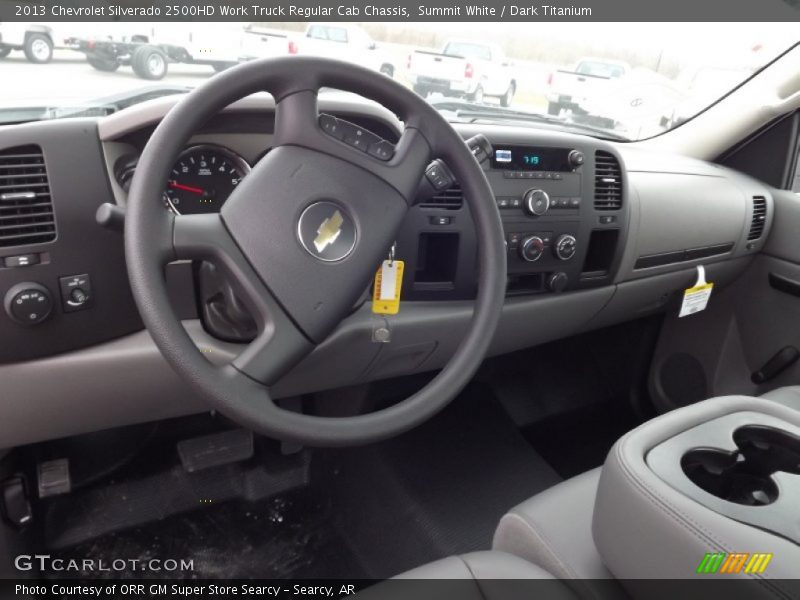 Dashboard of 2013 Silverado 2500HD Work Truck Regular Cab Chassis