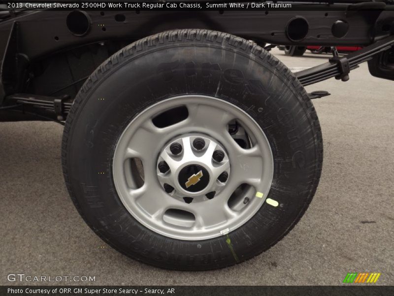  2013 Silverado 2500HD Work Truck Regular Cab Chassis Wheel