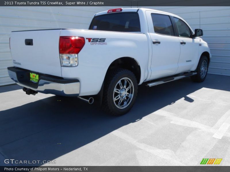 Super White / Graphite 2013 Toyota Tundra TSS CrewMax