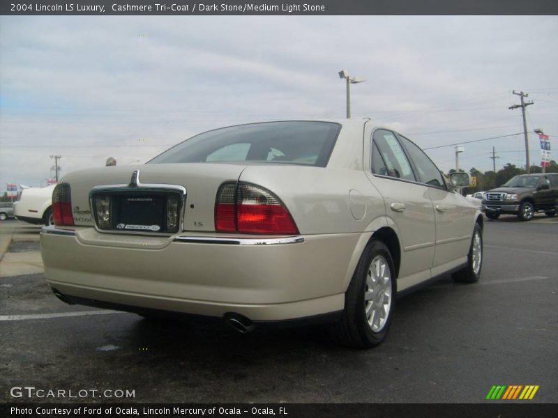 Cashmere Tri-Coat / Dark Stone/Medium Light Stone 2004 Lincoln LS Luxury