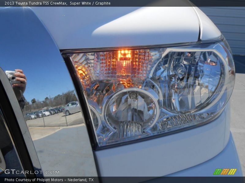 Super White / Graphite 2013 Toyota Tundra TSS CrewMax