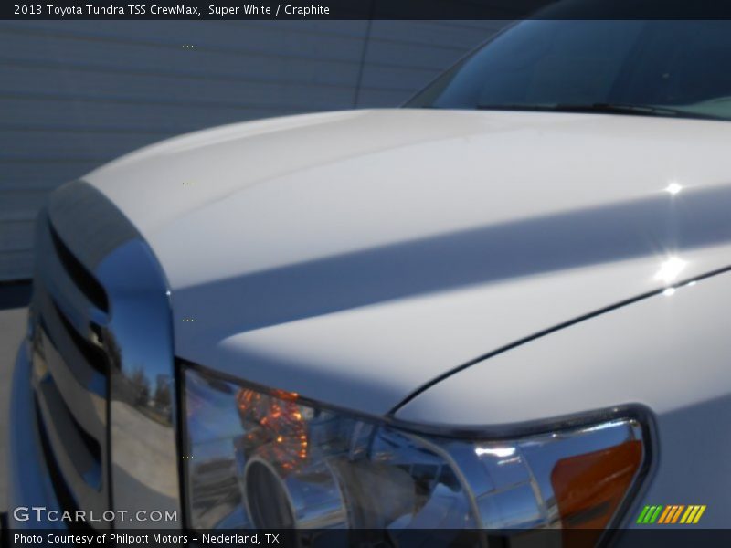 Super White / Graphite 2013 Toyota Tundra TSS CrewMax