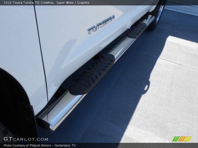 Super White / Graphite 2013 Toyota Tundra TSS CrewMax