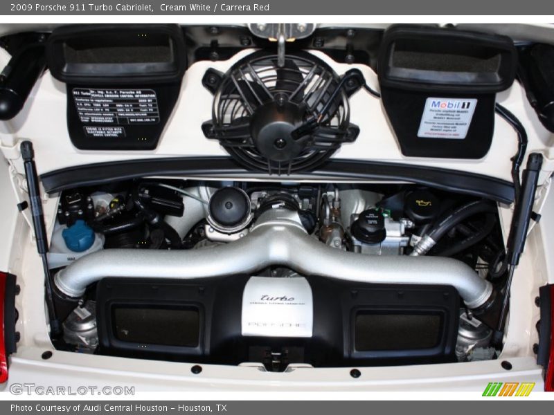  2009 911 Turbo Cabriolet Engine - 3.6 Liter Twin-Turbocharged DOHC 24V VarioCam Flat 6 Cylinder
