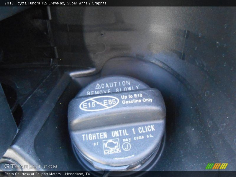 Super White / Graphite 2013 Toyota Tundra TSS CrewMax