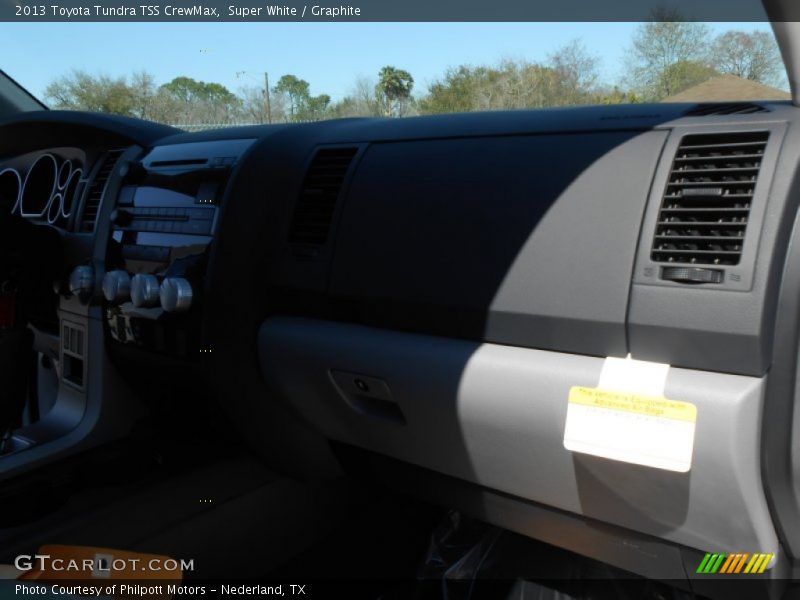 Super White / Graphite 2013 Toyota Tundra TSS CrewMax