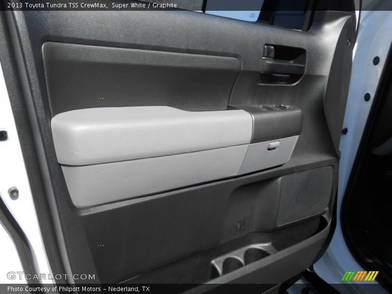 Super White / Graphite 2013 Toyota Tundra TSS CrewMax