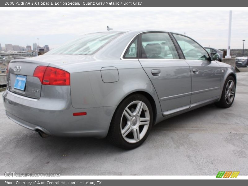 Quartz Grey Metallic / Light Gray 2008 Audi A4 2.0T Special Edition Sedan