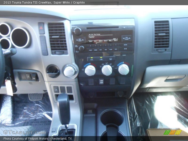 Super White / Graphite 2013 Toyota Tundra TSS CrewMax