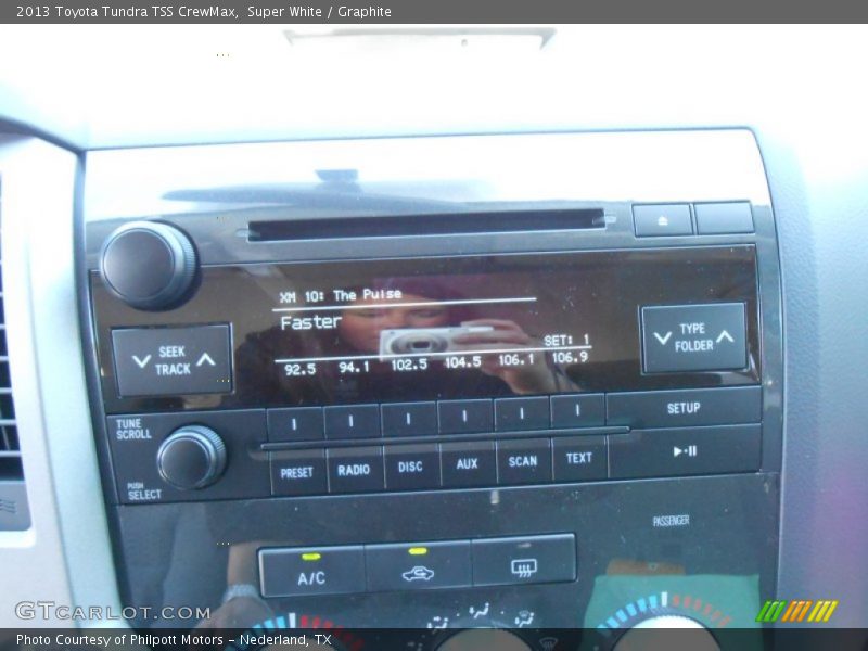 Super White / Graphite 2013 Toyota Tundra TSS CrewMax