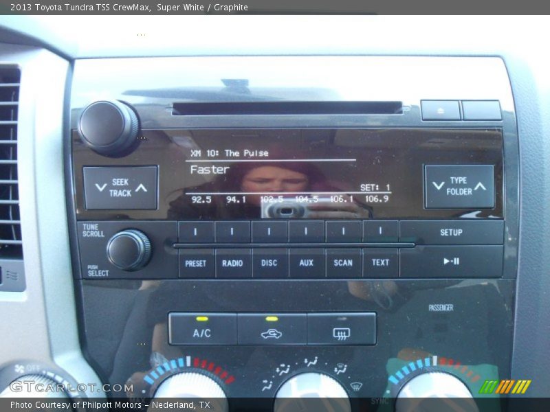 Super White / Graphite 2013 Toyota Tundra TSS CrewMax