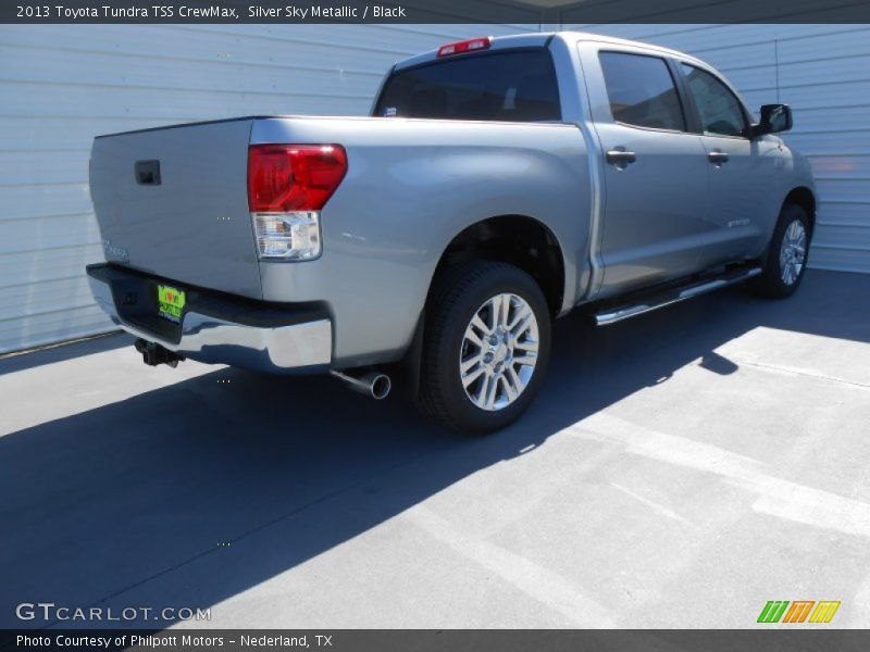 Silver Sky Metallic / Black 2013 Toyota Tundra TSS CrewMax