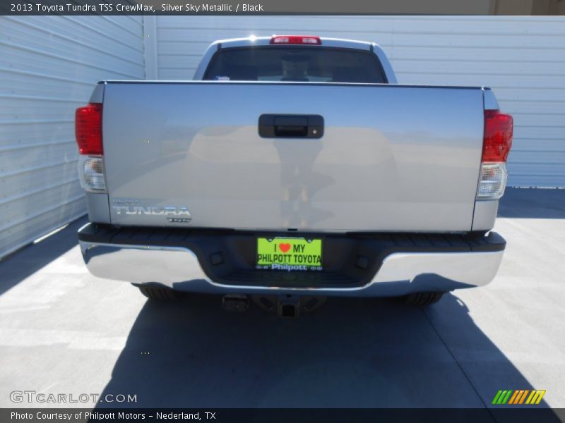 Silver Sky Metallic / Black 2013 Toyota Tundra TSS CrewMax