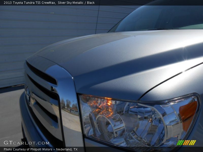 Silver Sky Metallic / Black 2013 Toyota Tundra TSS CrewMax